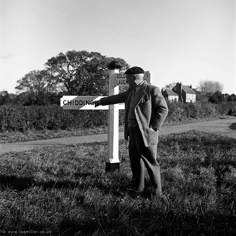 Picasso by the Chiddingly signpost